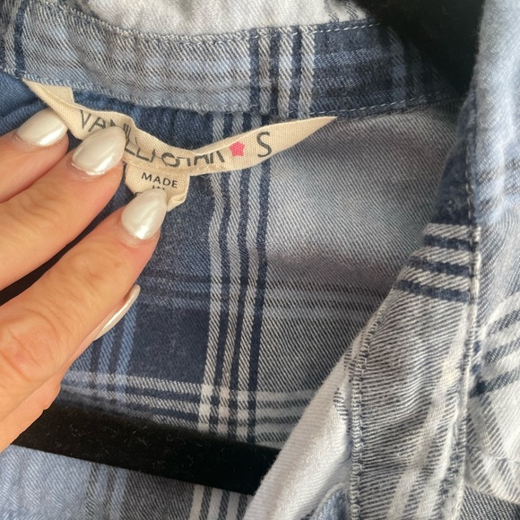 Plaid button up - Picture 3 of 3